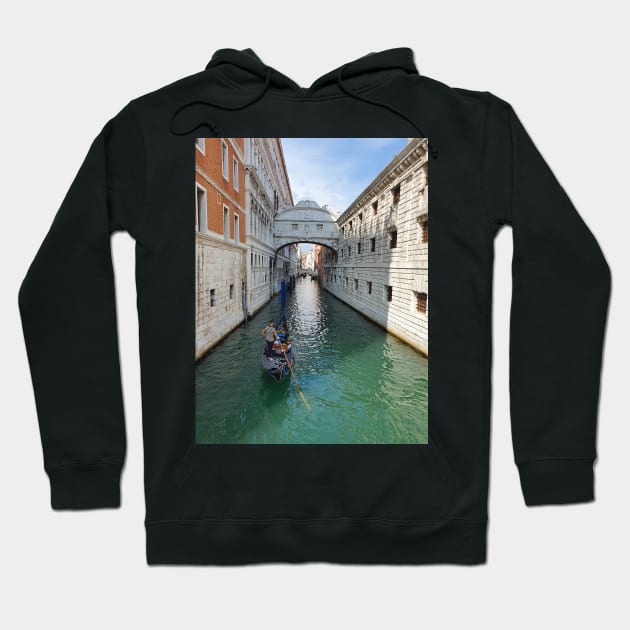 Venice Bridge of Sighs view Hoodie by TDArtShop